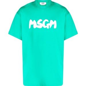 TEAL MSGM SHIRT size: small in men
